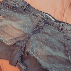 Torrid polka dot shorts, size 20